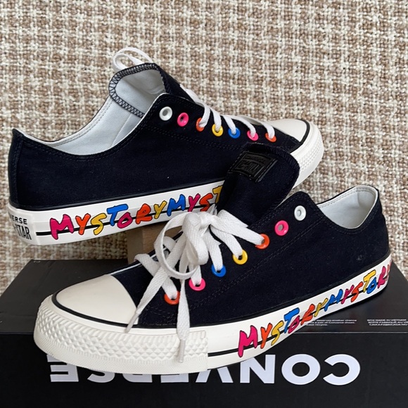 Converse Ctas OX Black/Hyper Pink/Egret MEN`S - Picture 9 of 16